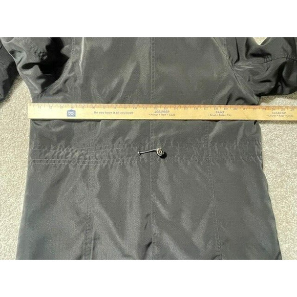 Braetan Windbreaker Jacket Womens LP Plus Removable Hood Full Zip Black - Picture 5 of 9